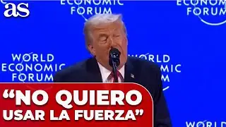 La ADVERTENCIA de TRUMP sobre la adquisición de GROENLANDIA: 