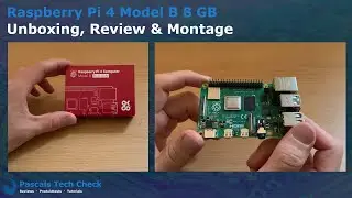 Raspberry Pi 4 Model B mit 8GB RAM (Arbeitsspeicher) || Unboxing, Review & Montage im Alu-Geh&auml;use