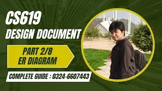 CS619 Design Document Complete Guide Fall 2025 || Part 2 || CS619 ERD || Entity Relationship Diagram