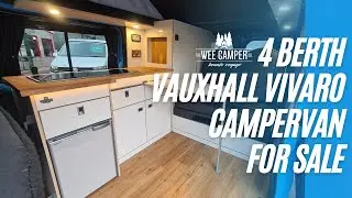 4 BERTH VAUXHALL VIVARO CAMPERVAN FOR SALE | THE WEE CAMPER CO