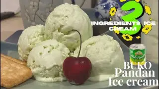 3 Ingredients Pandan Icecream ||for Desserts and Business ideas
