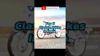 Top 5 Classic Bikes in india 😎. #top10 #facts