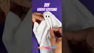 Costume Idea: How To Make A Mini Ghost Costume for Barbie or Ken | Quick Sewing