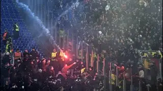 ROMA - FRANKFURT | Ausschreitungen zwischen Roma und Frankfurt-Fans | Scontri Roma-Eintracht