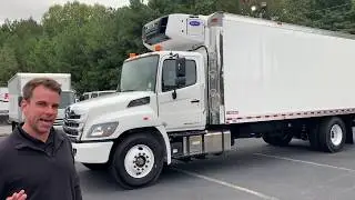 2019 Hino 268A with Refrigerated Box Body