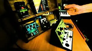 Stylophone Theremin Sounds AMAZING with Pedals!