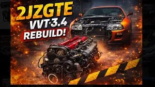 MK4 Supra 2JZGTE TOMEI 3.4 stroker motor assembly