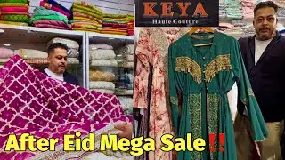 Post Eid Sale Shopping Vlog in Keya Haute Couture Unique Dresses, in Watney Market, England #london