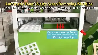 Reduce Labor, Clean Faster: Automatic Foam Scrap Remover
