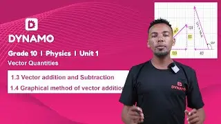 Grade 10 || Physics || Unit 1 || Part 3 || Vector add & Sub, Graphical method of vector addition