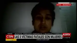 Atentado en Colombia: Entrevista periodista especializado