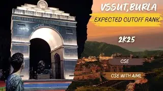 Cut off rank of CSE and CSE WITH AIML  For 2k25 |VSSUTBURLA #engineering #ojee #jeemains