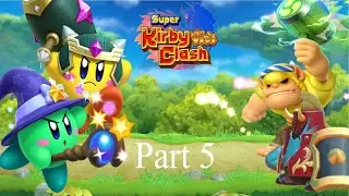Beam Mage vs Tough: Gigant Edge and Tough: Bonkers | Story Mode | Super Kirby Clash Gameplay part 5