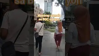 Masarap gumala sa BGC ngayon ☺️👇