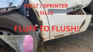 Внутренние и внешние пороги Mercedes Sprinter VW LT &mdash; пройдёт ли он техосмотр? Руководство по рем...