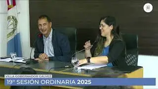 19° SESIÓN ORDINARIA 2025