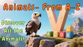 ABC Animals for Kids | Learn A to Z with Cute Baby Animals!  #kids #kidslearning