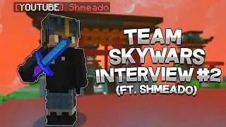 Clutching to Victory in Skywars w/ Shmeado! (Team Skywars Interview)