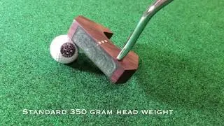 The MxB Walnut and Epoxy Hand Made Performance Putter