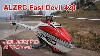 ALZRC Fast Devil 420 Mild 3D and Speedy Passes