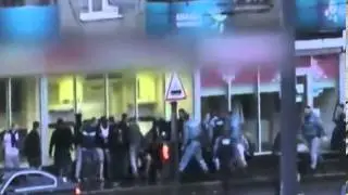 В Харькове стенка на стенку подрались фанаты 