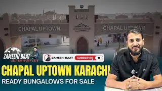 Chapal Uptown Karachi House for Sale | Luxury Bungalow | Possession Available | Gulshan-e-Maymar