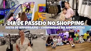 FOMOS PASSEAR NO SHOPPING | FESTA DE ANIVERS&Aacute;RIO | COMPRINHAS NA AMERICANAS |MUITA DIVERS&Atilde;O 