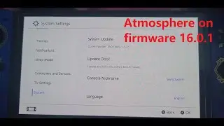 Atmosphere 1.5.1 on firmware 16.0.1
