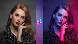 New Trick || Dual Tone Effect Photo Editing || Picsart Creative Photo 🔥 #shorts