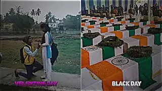 Velentine Day Status | Black Day Status | Velentine Day Black Day Edit | 14 February