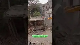 300 Year Old Ancient Shiva Temple Demolished By Rajasthan Authorities