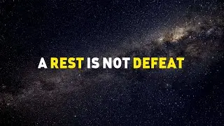 A day is not life and a Rest is not failure. #Shorts