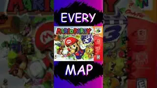 EVERY Mario Party 1 Map in 30 Seconds
