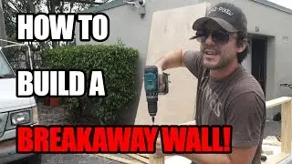 Ash vs. The DC Dead BTS - How to build a BREAKAWAY WALL