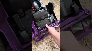 How to change a belt on a Bissell Powerforce Helix Vacuum.