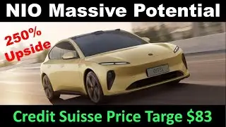 NIO Stock Price Target $83 from Credit Suisse 250% Upside Potential | Have we seen Bottom of NIO?