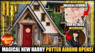 Amazing New Harry Potter Airbnb's OPEN & Cho Actress Talks Racism