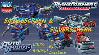 SMOKESCREEN & SILVERSTREAK Transformers ALTERNATORS Video review recensione ITA