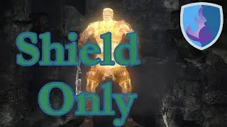 how to fight Old Hero using only a Shield