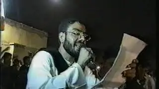 موكب عزاء المعامير في ذكرى استشهاد الإمام الرضا (ع) الرادود الشيخ جاسم الدمستاني عام 2000 مـ
