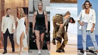 David Warner beautiful wife US Army Candice Warner 😍🔥