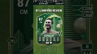 87 Lampard Review in EA Sports FC 25 #shorts #short #fc25 #eafc25 #lampard #winterwildcards #fifa