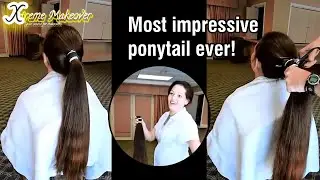 Extreme haircut! - Ponytail chopped off!