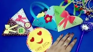 3 DIY Handmade Eid Mubarak Gift Ideas | Eid Gifts Pack | #chocolate #candy #basket #eid Gift making