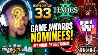 The Game Awards 2024 Nominees REACTION & PREDICTIONS! | Checkpoint with Zay Ep. 1