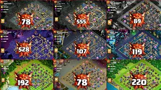 Top Players Best Legend League Bases With Proof| TOWN HALL18 NEW ANTI THROWERS BASES | TH18 WAR BASE