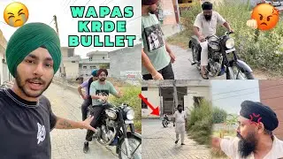 Dady Nu Gift Krna C Bullet But Dady Kehda Wapas Krke Aww🥺- Fraud Ho Gya Harsh jagraon - Being Brand