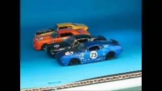 Street race stopmotion animation