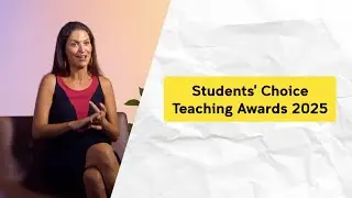 UNSW Students' Choice Teaching Awards 2025 - Dr Ebony Lewis