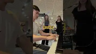 They asked for Rush E #piano #publicpiano #rushe